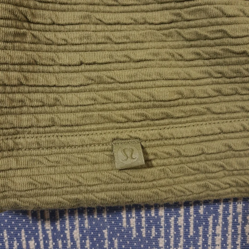 Lululemon Sweater Womens XS / S Green Pullover 1/4 Zip Oversized Relaxed Fit